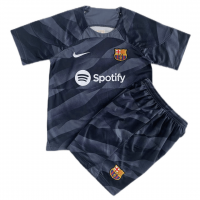 Barcelona Soccer Jersey + Short Replica Goalkeeper 2023/24 Youth