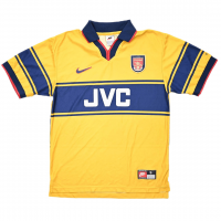 Arsenal Soccer Jersey Replica Retro Away 97/98 Mens