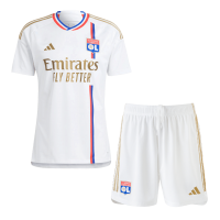 Olympique Lyonnais Soccer Jersey + Short Replica Home 2023/24 Mens