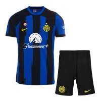 Inter Milan Soccer Jersey + Short Replica Home 2023/24 Mens