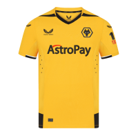 Wolves Soccer Jersey Replica Home 2022/23 Mens (Player Version)