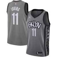 Brooklyn Nets Brand Gray 202020/21 Mens Swingman Jersey StateMenst Edition