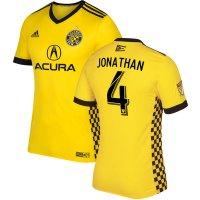 2017 Columbus Crew Home Yellow Soccer Jersey Replica Jonathan #4