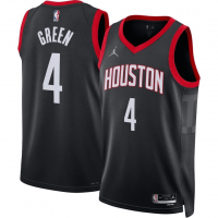 Houston Rockets Swingman Jersey - Statement Edition Brand Black 2023/24 Mens (Jalen Green)