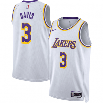 Los Angeles Lakers Swingman Jersey - Association Edition White 2022/23 Mens (Anthony Davis #3)