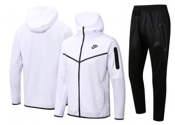 NIKE Soccer Training Suit Jacket + Pants Hoodie White Mens 2022