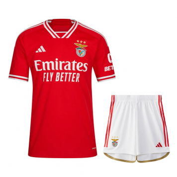 Benfica Soccer Jersey + Short Replica Home 2023/24 Mens