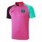 2020/21 Barcelona Pink BG Mens Soccer Polo Jersey