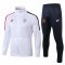 2019/20 PSG White Mens Soccer Training Suit(Jacket + Pants)