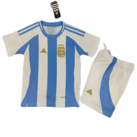 Argentina Soccer Jersey + Short Replica Home 2024 Youth