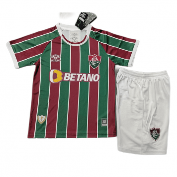 Fluminense FC Soccer Kit Jersey + Short Replica Home 2023/24 Youth