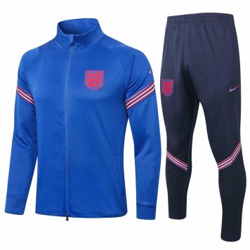 2020/21 England Blue Mens Soccer Training Suit(Jacket + Pants) [47012644]