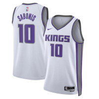 Sacramento Kings Swingman Jersey - Association Edition White 2022/23 Mens (Domantas Sabonis #10)