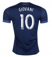 2017 La Galaxy Away Navy Soccer Jersey Replica Giovani #10