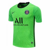 2020/21 PSG Goalkeeper Green Mens Soccer Jersey Replica