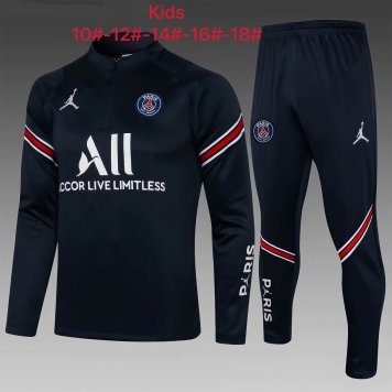 PSG x Jordan Soccer Training Suit Royal Youth 2021/22