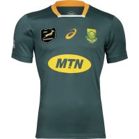 2021 South Africa Home Rugby Soccer Jersey Replica Mens