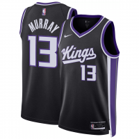 Sacramento Kings Swingman Jersey - Icon Edition Black 2023/24 Mens (Keegan Murray #13)