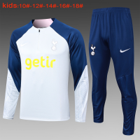 Tottenham Hotspur Soccer Training Suit Replica Light Grey 2023/24 Youth
