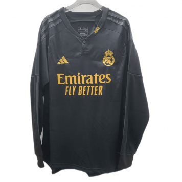 Real Madrid Soccer Jersey Replica Third 2023/24 Mens (Long Sleeve)