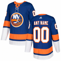 New York Islanders Royal Custom Practice Jersey Mens