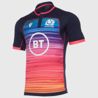 2020/21 Scotland Rugby Rainbow Soccer Training Jersey Mens
