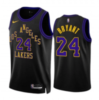 Los Angeles Lakers Swingman Jersey - City Edition Black 2023/24 Mens (Kobe Bryant #24)