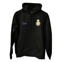 Al Nassr Soccer Sweatshirt Replica Ronaldo Black 2022/23 Mens (Hoodie)