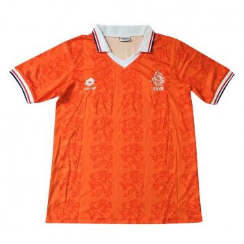 1995 Netherlands Retro Home Mens Soccer Jersey Replica [26712466]