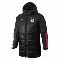 2020/21 Bayern Munich Black Mens Soccer Winter Jacket