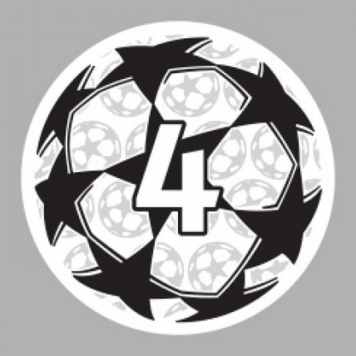2021 UEFA Champions League Badge New Sleeve Badge #4