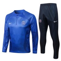 PSG Soccer Training Suit Blue 3D Print 2022/23 Mens