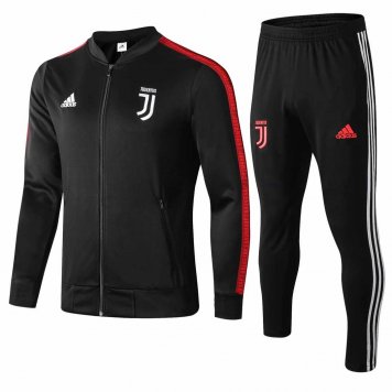 2019/20 Juventus Black Mens Soccer Training Suit(Jacket + Pants)