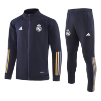 Real Madrid Soccer Jacket + Pants Replica Navy 2023/24 Youth