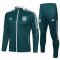 Bayern Munich Soccer Training Suit Jacket + Pants Green Mens 2021/22