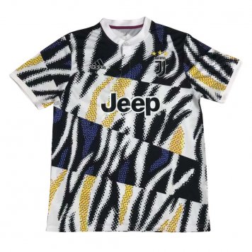 2021/22 Juventus White Soccer Polo Jersey Mens