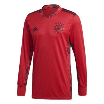 2019/20 Germany National Team Goalkeeper Red LS Mens Soccer Jersey Replica
