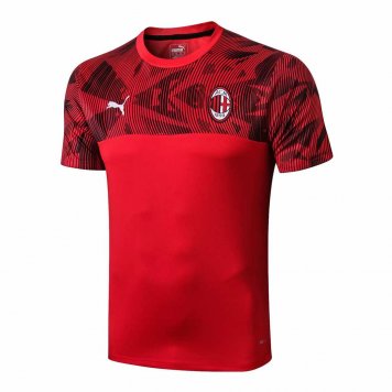 2019/20 AC Milan Red Mens Soccer Training Jersey