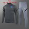 2020/21 Inter Milan Deep Grey Kids Soccer Training Suit