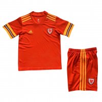 2020 Wales Home Kids Soccer Kit(Jersey+Shorts)