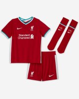 2020/21 Liverpool Home Kids Soccer Kit (Jersey + Shorts + Socks)