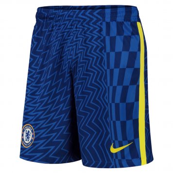 Chelsea 2021/22 Home Soccer Shorts Mens