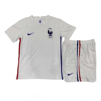 2020 France Away Kids Soccer Kit(Jersey+Shorts)