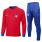 Atletico Madrid Soccer Jacket + Pants Replica Red 2022/23 Mens