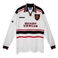 Manchester United Soccer Jersey Replica Away 1998/99 Mens (Retro Long Sleeve)