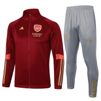 Arsenal Soccer Jacket + Pants Replica Burgundy 2023/24 Mens