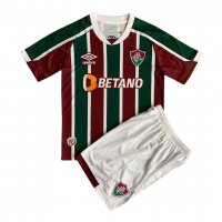 Fluminense Soccer Jerseys + Short Replica Home Youth 2022/23