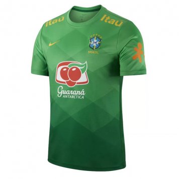 Brazil Soccer Training Jersey Replica Green Mens 2022