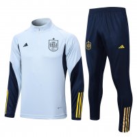 Spain Soccer Training Suit Replica Light Blue 2022 Mens