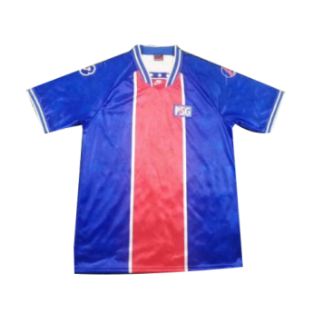 94/95 PSG Home Blue Retro Soccer Jersey Replica Mens
